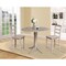 International Concepts Round 42 in Rd Pedestal Gathering Ht Table, 2 Counter Ht Stools, Gray Taupe, 42 in W, 42 in L, Wood K09-42DPT-27B-S402-2 - alternate 5